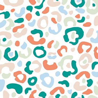 WallPops Aelfie Leopard Spots Warm Peel and Stick Wallpaper