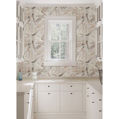 WallPops Egypt Sherrod Bali Bamboo Jade Peel and Stick Wallpaper