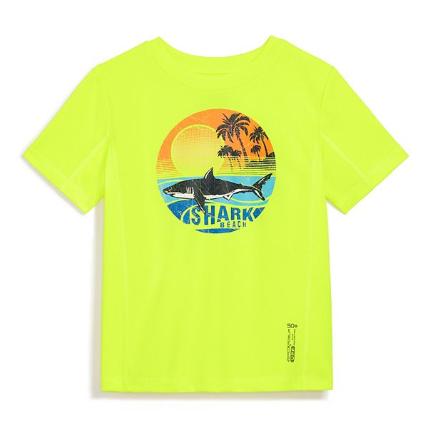 Boys 4-7 ZeroXposur Graphic Sun Protection Top - Sunbeam (S 4)