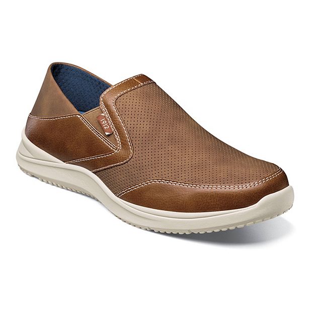 Nunn Bush® Conway EZ Men's Moc Toe Slip-On Shoes