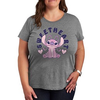Disney's Lilo & Stitch Angel Plus Sweetheart Graphic Tee