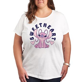 Disney's Lilo & Stitch Angel Plus Sweetheart Graphic Tee
