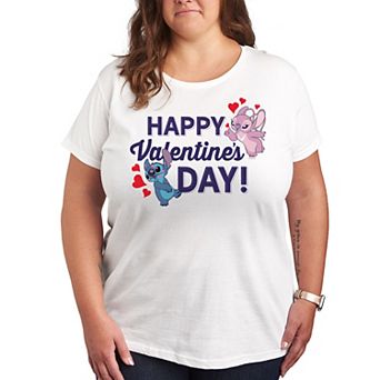 Disney's Lilo & Stitch Plus Valentine's Day Graphic Tee