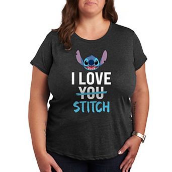 Disney's Lilo & Stitch Plus I Love Stitch Graphic Tee