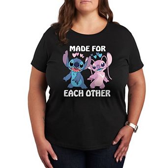 Disney's Lilo & Stitch Plus Made For Each Other Graphic Tee