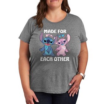 Disney's Lilo & Stitch Plus Made For Each Other Graphic Tee