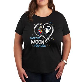 Disney / Pixar's WALL-E Plus Over The Moon For You Graphic Tee