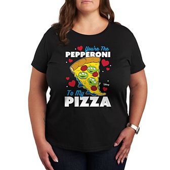 Disney / Pixar's Toy Story Plus Pepperoni To My Pizza Graphic Tee