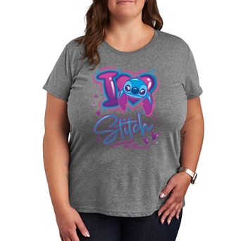 Disney's Lilo & Stitch Plus I Love Stitch Graphic Tee