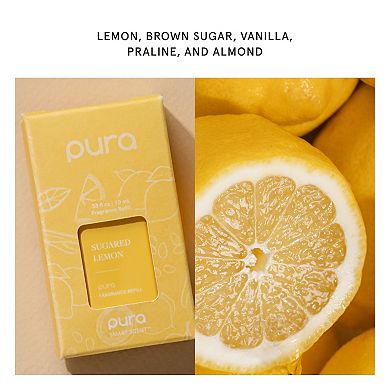 Pura Sugared Lemon Dual Diffuser Refill Pack