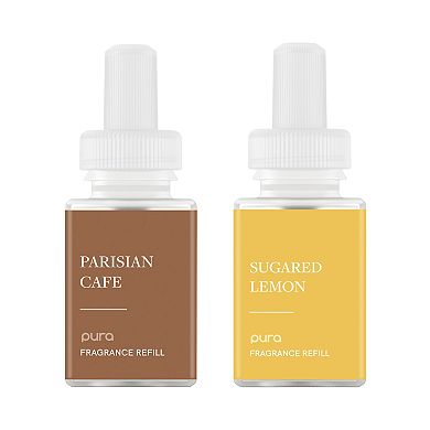 Pura Smart Fragrance Diffuser Parisian Cafe and Sugared Lemon Starter Set