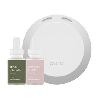 Pura Smart Fragrance Diffuser Apple Orchards and Lavender Fields Starter Set