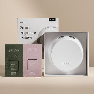 Pura Smart Fragrance Diffuser Apple Orchards and Lavender Fields Starter Set