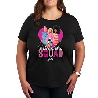 Plus Barbie Valentine's Squad Graphic Tee