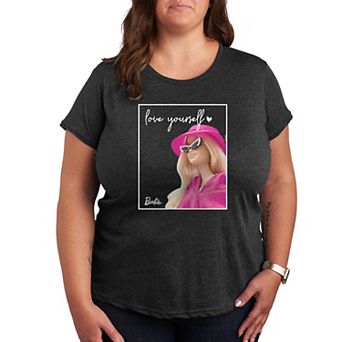 Plus Size Barbie Love Yourself Graphic Tee