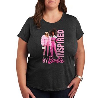 Plus Size Barbie Inspired By Barbie Graphic Tee