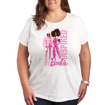 Plus Size Barbie Inspired By Barbie Graphic Tee