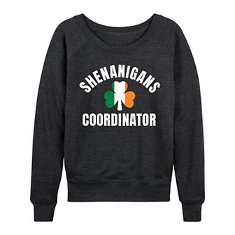 Women's Shenanigans Coordinator French Terry Long Sleeve Tee