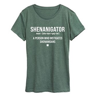 Women's Shenanigator Definition Graphic Tee