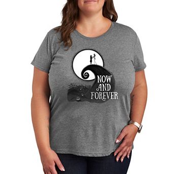 Disney's The Nightmare Before Christmas Plus Now And Forever Graphic Tee