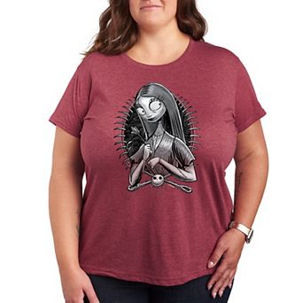 Disney's The Nightmare Before Christmas Plus Sally Vignette Graphic Tee
