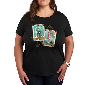 Disney's The Nightmare Before Christmas Plus Star Crossed Lovers Graphic Tee