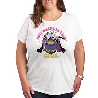 Disney's The Little Mermaid Ursula Plus Size Anti-Valentine's Graphic Tee