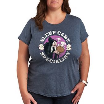 Disney's Villains Sleep Care Plus Graphic Tee