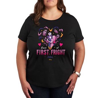 Disney's The Nightmare Before Christmas Love At First Fright Plus Graphic Tee