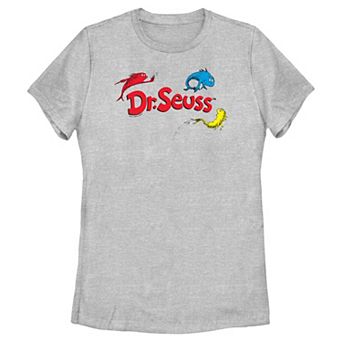 Juniors' Dr. Seuss Logo Graphic Tee