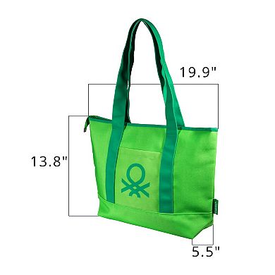 Benetton Reusable Insulated Zippered Bag