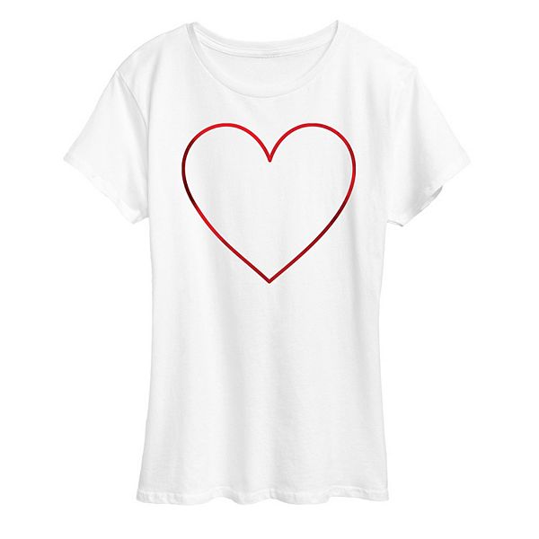 Heart Cut-Out Tee