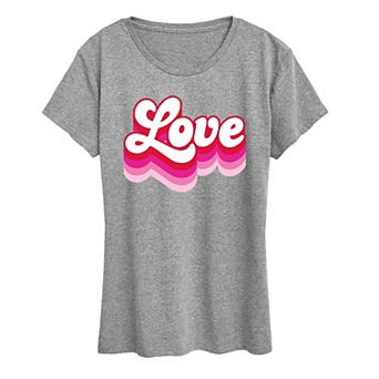 Women's Retro Love Graphic Tee
