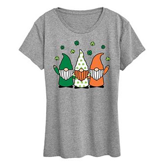 Women's Irish Gnomes Graphic Tee