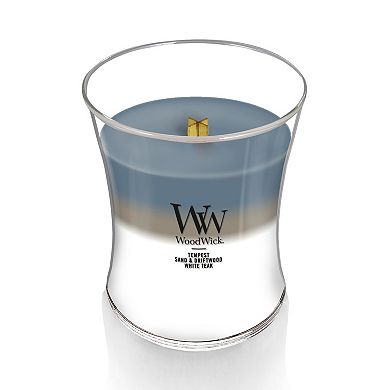 WoodWick Uncharted Waters Medium Hourglass Trilogy Candle