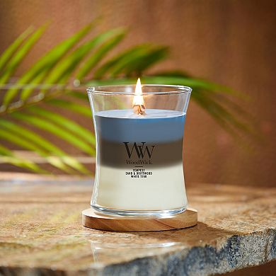 WoodWick Uncharted Waters Medium Hourglass Trilogy Candle