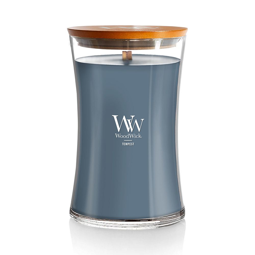 WOODWICK CANDELA CLESSIDRA MINI HOURGLASS HINOKI DAHLIA