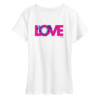 Disney's Mickey & Minnie Mouse Women's Love M And M Graphic Tee