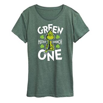 Women's Dr. Seuss Green One Graphic Tee