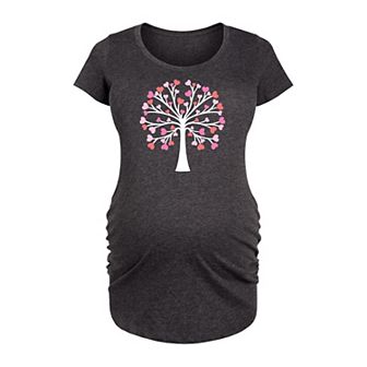 Maternity Heart Tree Of Life Graphic Tee