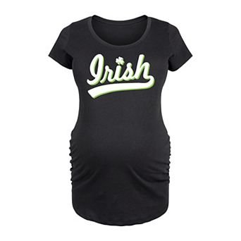 Maternity Irish Script Graphic Tee
