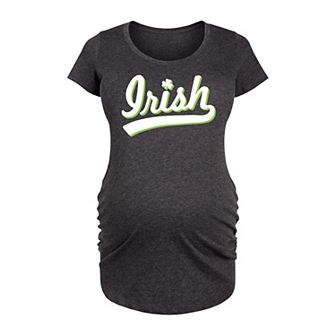 Maternity Irish Script Graphic Tee