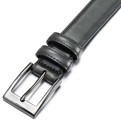 Men's Dual Loop Leather Belt For  Big & Tall