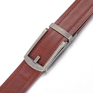 Men's Cracked Metal Linxx Ratchet Belt