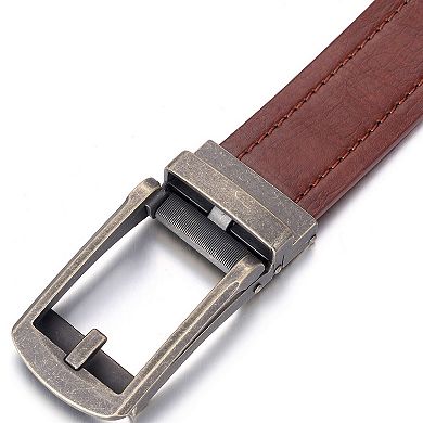 Men's Cracked Metal Linxx Ratchet Belt