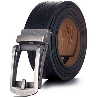 Men's Cracked Metal Linxx Ratchet Belt