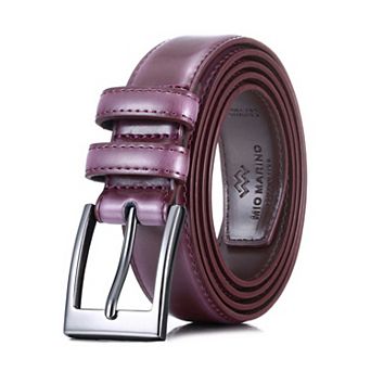 Men's Dual Loop Leather Belt