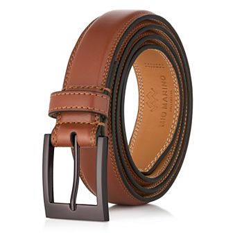 Men's Dual Loop Leather Belt