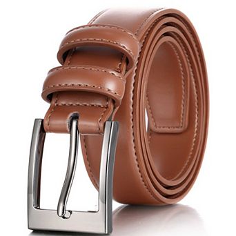 Men's Dual Loop Leather Belt