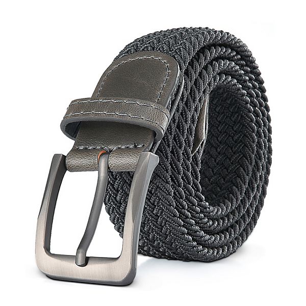 Men's Elastic Braided Stretch Belt